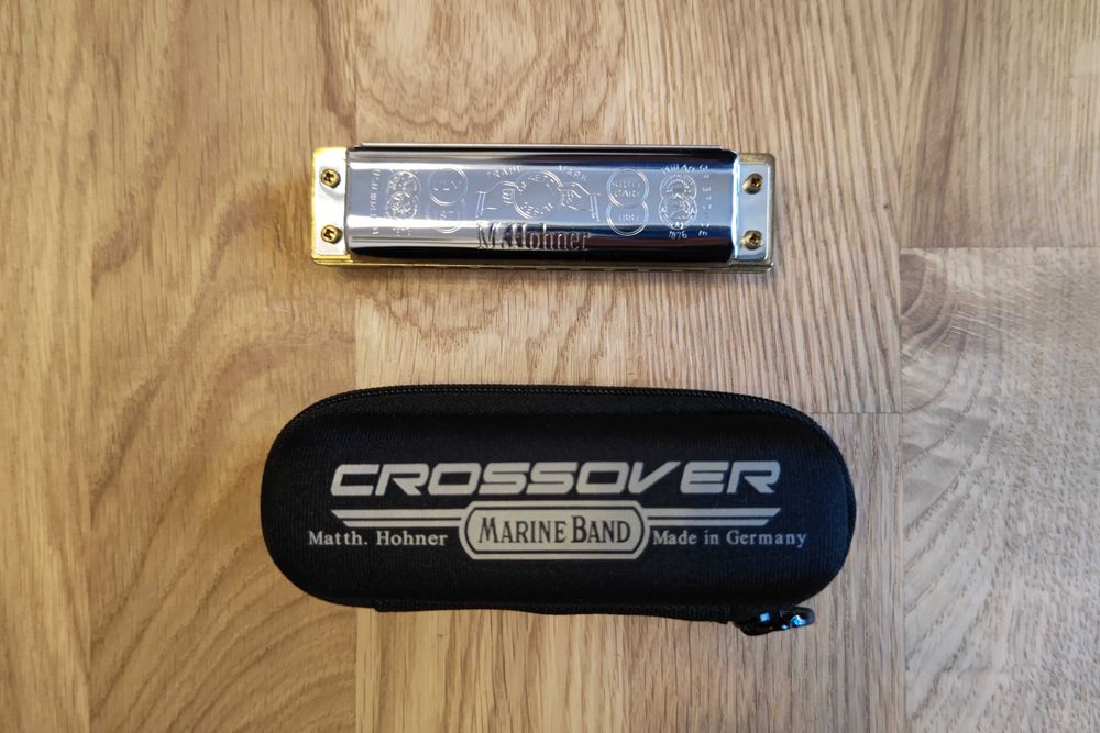 Muzicuță Hohner Crossover Marine Band în gama C / DO Made in Germany NOUĂ