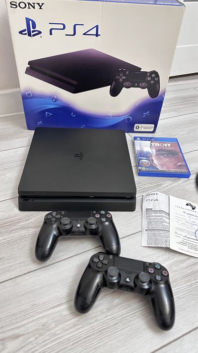Продам ps4 slim на 500gb