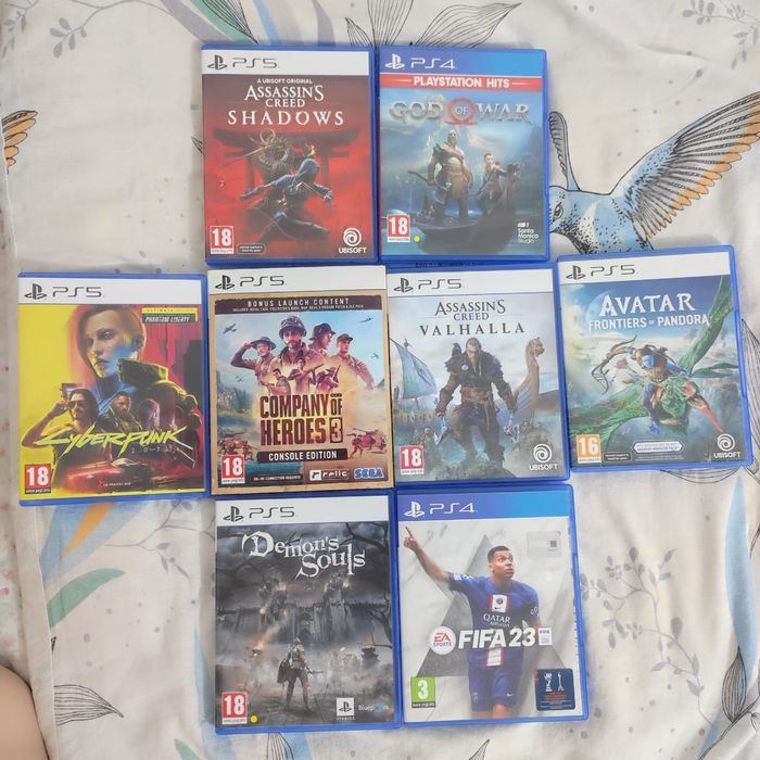 Игры лицензионные Ps5 и Ps4