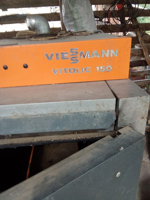 Vând centrala pe lemne wissman 32 kw