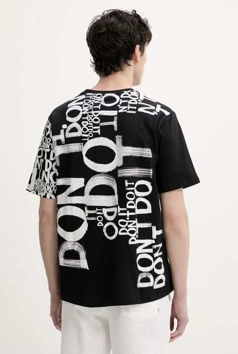 DESIGUAL НОВА Оригинална мъжка тениска-размер L