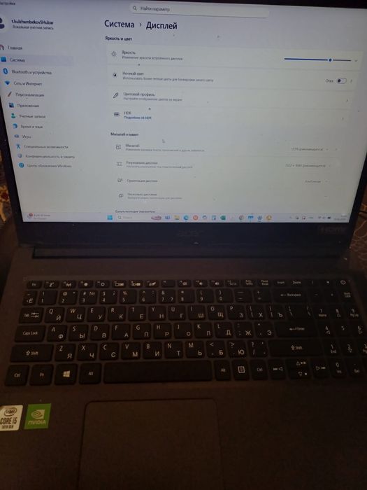 Ноутбук Асер за 150000 тенге