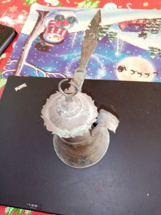 Джезве Автентично Турско Патина. Здраво Много орнаменти и шарки.