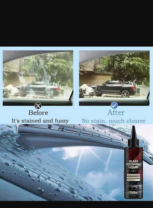 Detergent film de ulei parbriz lichid polisat kit eliminare zgarieturi