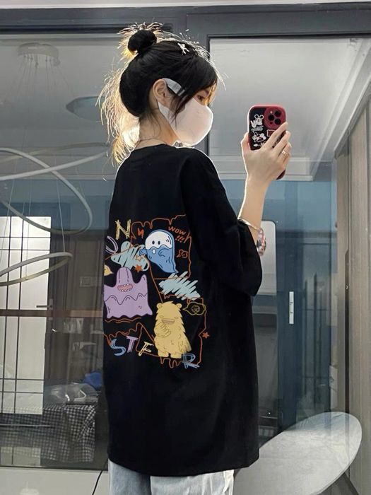 Футболка oversize унисекс, новая