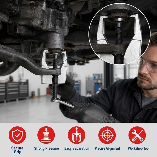 Комплект преси екстрактори за лагери, шарнирен болт gebo tools