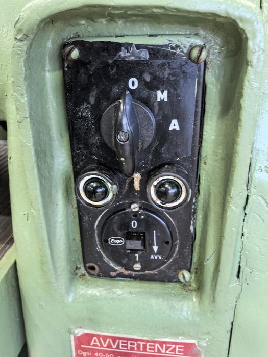 Щрайхмус на 400 мм монофазн тежка серия 3 ножа вис 200 мм