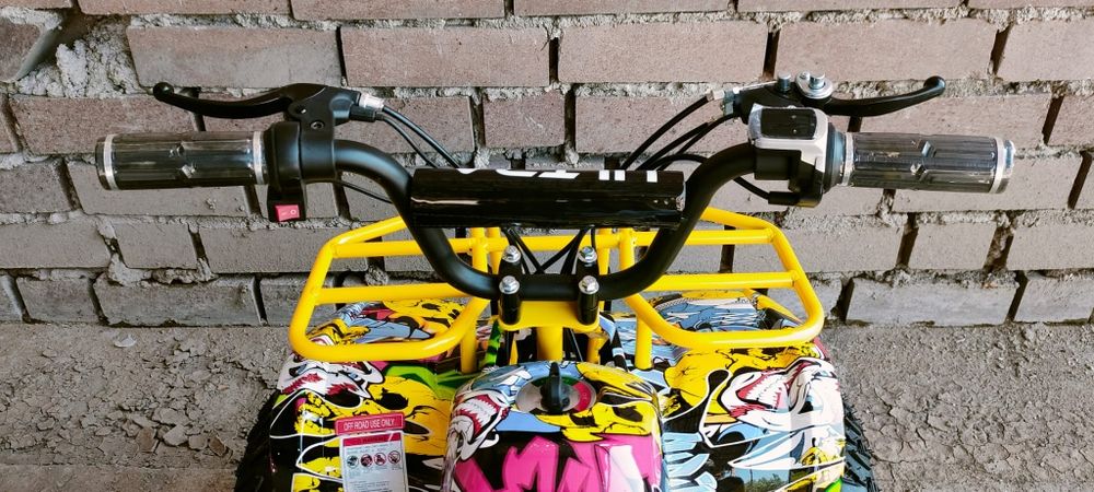 Atv 1000w 48v copii 3 viteze faruri led Nou cu garanție livrare