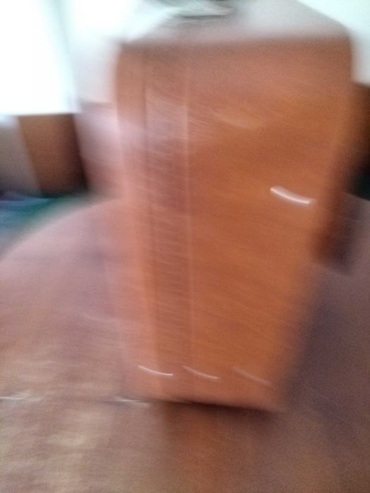 Кожен ретро куфар