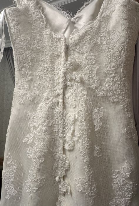 Свадебное платье oleg cassini xs-s