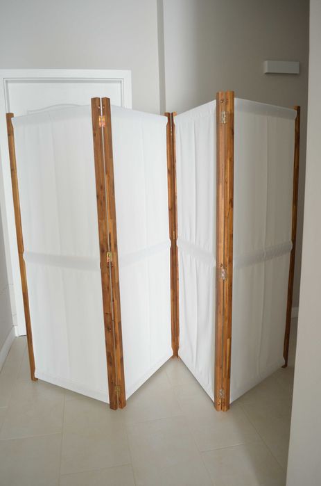 Параван за стая масивна дървесина