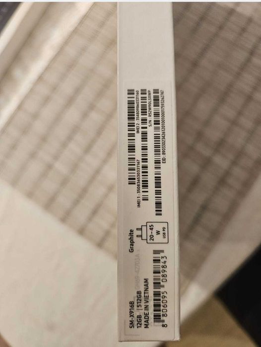 NOU Tableta S9 Samsung 512gb