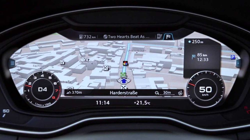 Audi Mh2P Конвертиране Регион Us to Eu Radio Fm Eu Maps Porsche Region