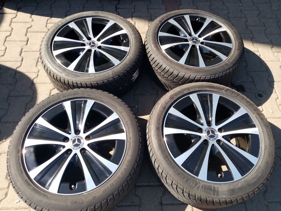 Jante Mercedes E class W 213 pe 18", anvelope iarna Pirelli Dot 2021