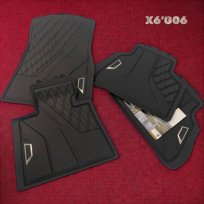 Оригинальные всепогодние коврики BMW X5’G05 X6’G06 X7’G07 XM’G09 i3 i4