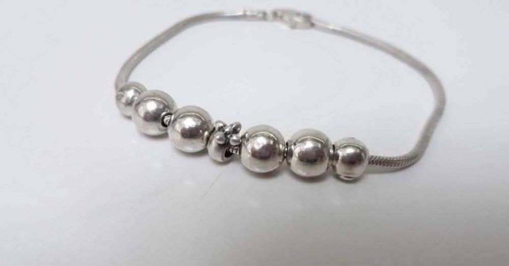 Bratara din argint de 925 si charms, Hans Henrik Nygaard, HHN