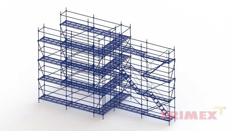 Фланцевые леса ( клиновые леса)