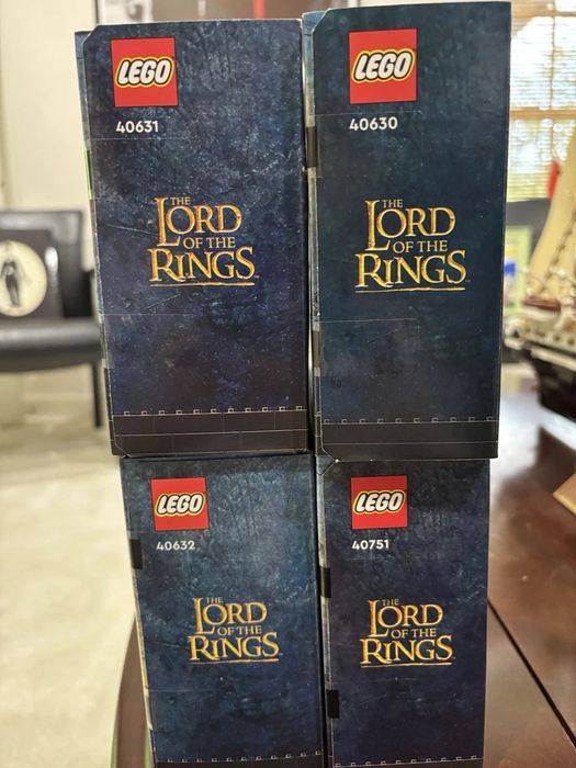 Colectie seturi LEGO Lord of the Rings Brickheadz