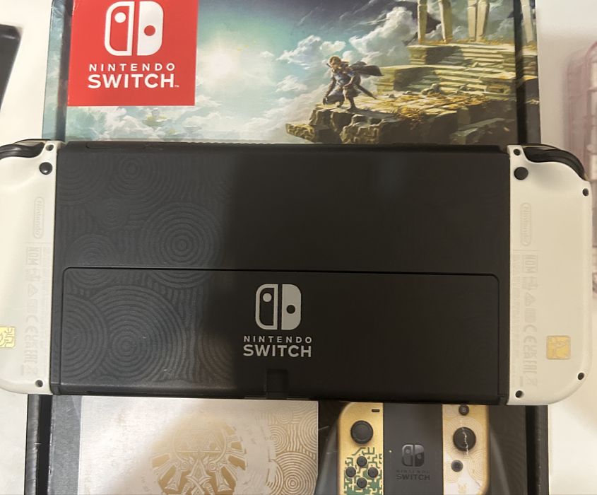 Прошитая Nintendo Switch Oled TOTK Edition 256GB
