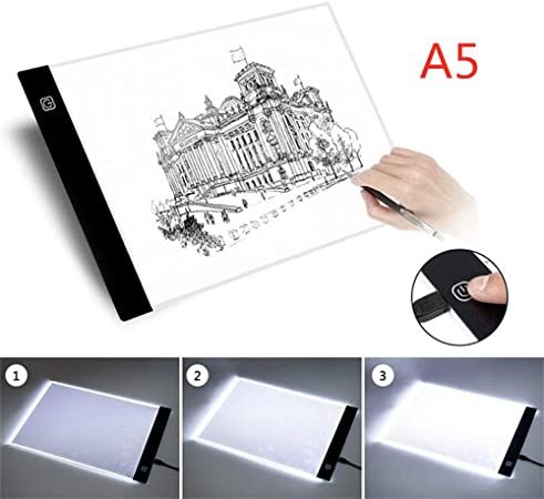 Светеща ЛЕД дъска за рисуване и скициране фиормат А4