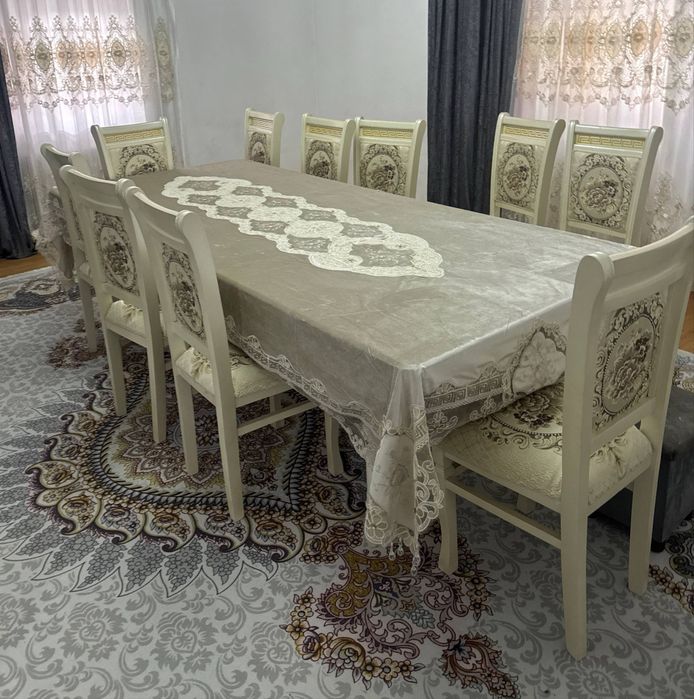 Mebel 10ta stol stul