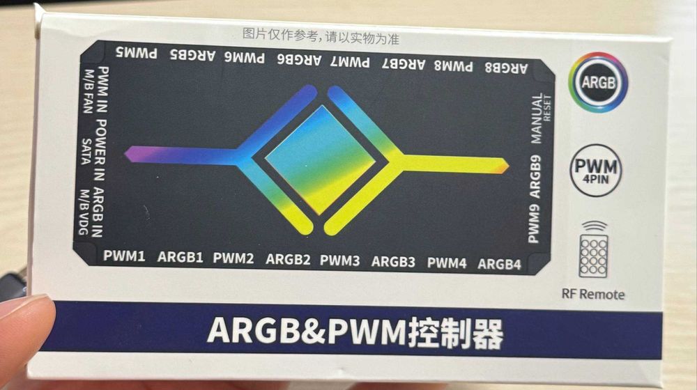 Вентиляторы и ARGB Контроллер для ПК