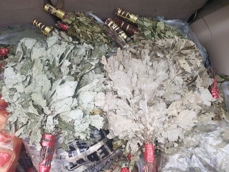 Веники для бани и сауны