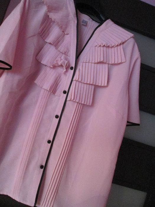 camasa roz eleganta dame XL