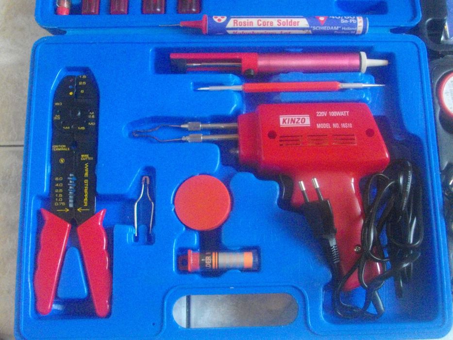 Нов 180W Parkside 100W KINZO Професионален ел. поялник Герм/Холандия