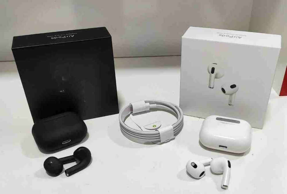 Air pro oq Qora xar xil Airpodslar bor 80.000ming somnan