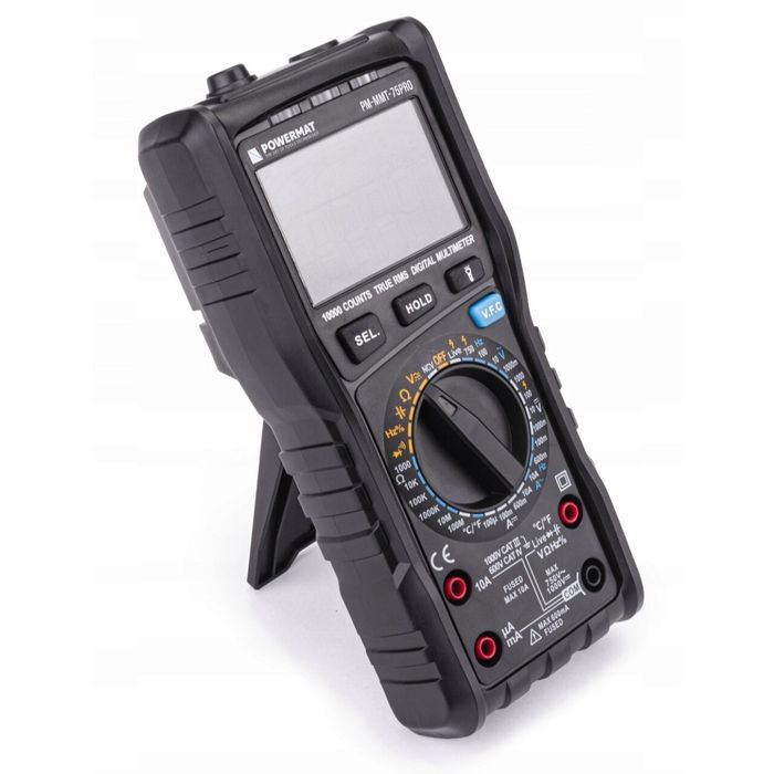 Multimetru digital universal, aparat de masura 10A 1000V, Powermat