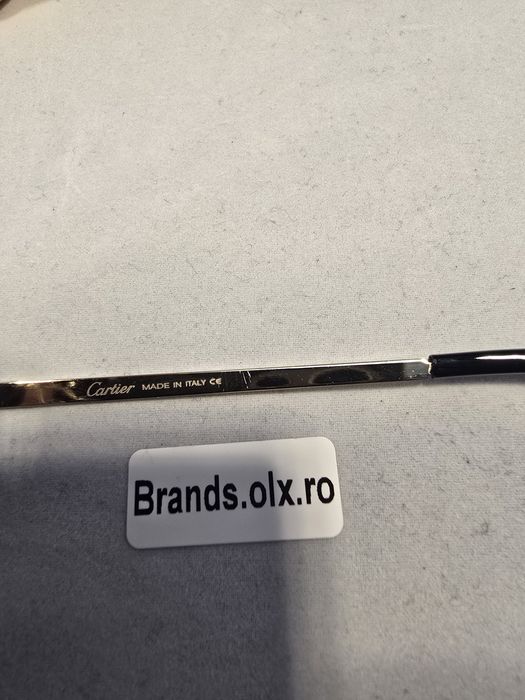 Ochelari de soare Cartier Rimless Purple, 17594, made in Italy