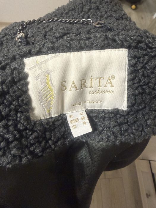 Пальто тедди шерстянное