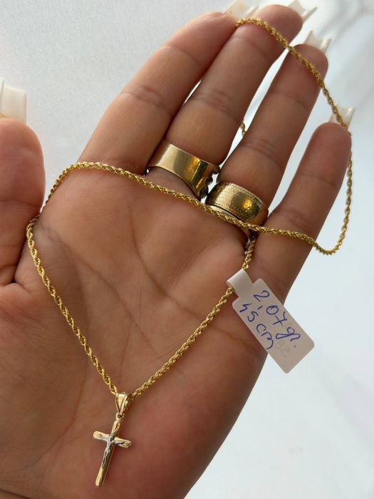 Lănțișoare aur pe.stoc 14k