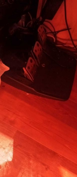 руль logitech g923 и кпп и педали