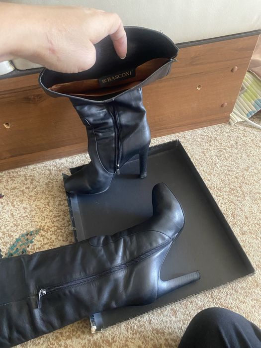 Сапоги из натуральной кожи Б/У