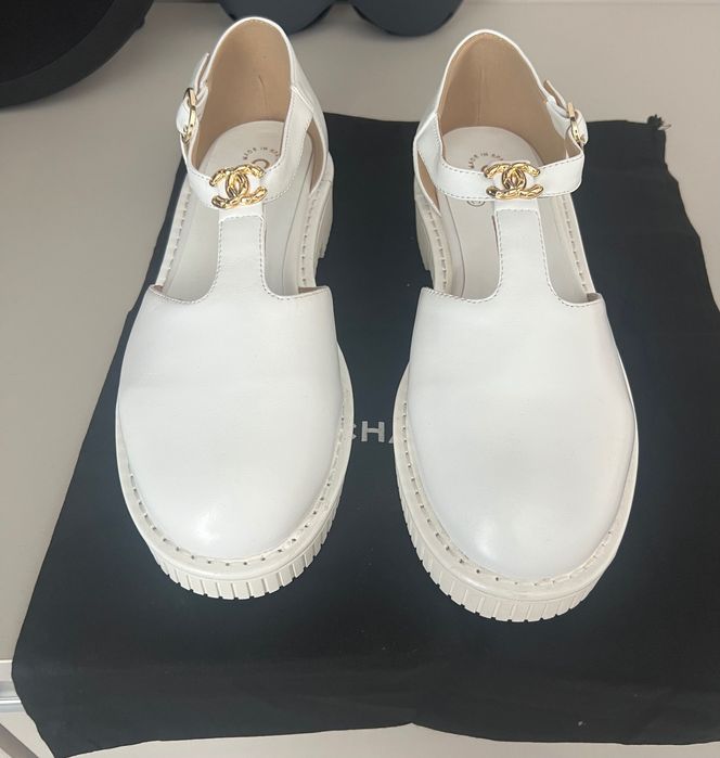 Дамски сандали Chanel естествена кожа 39,40 номер