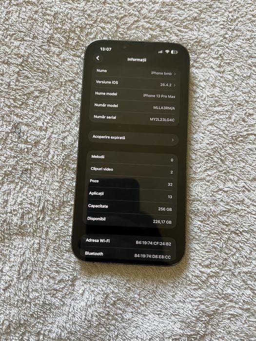 IPhone 13 pro max 256 gb