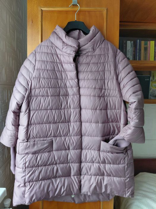 Geaca moderna,marime 46-48,culoare roz prafuit,nouai