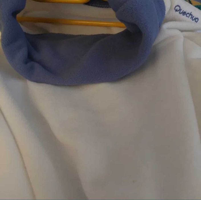 Bluzon unisex flausat gât inalt Quechua