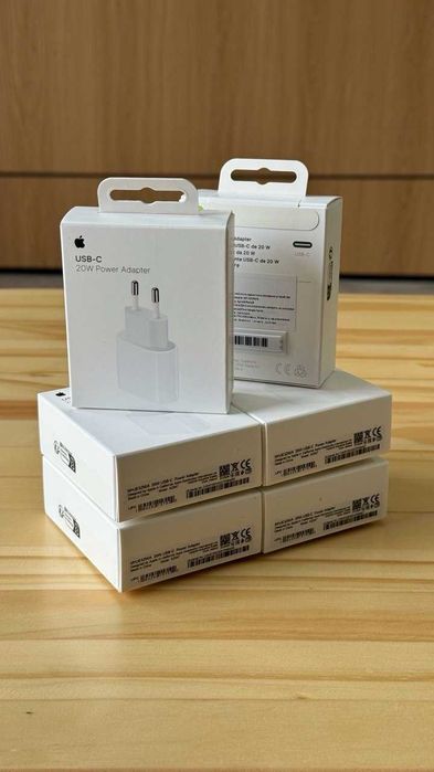 Apple адаптер 20W оригинал кабели Type C Lightning оптом