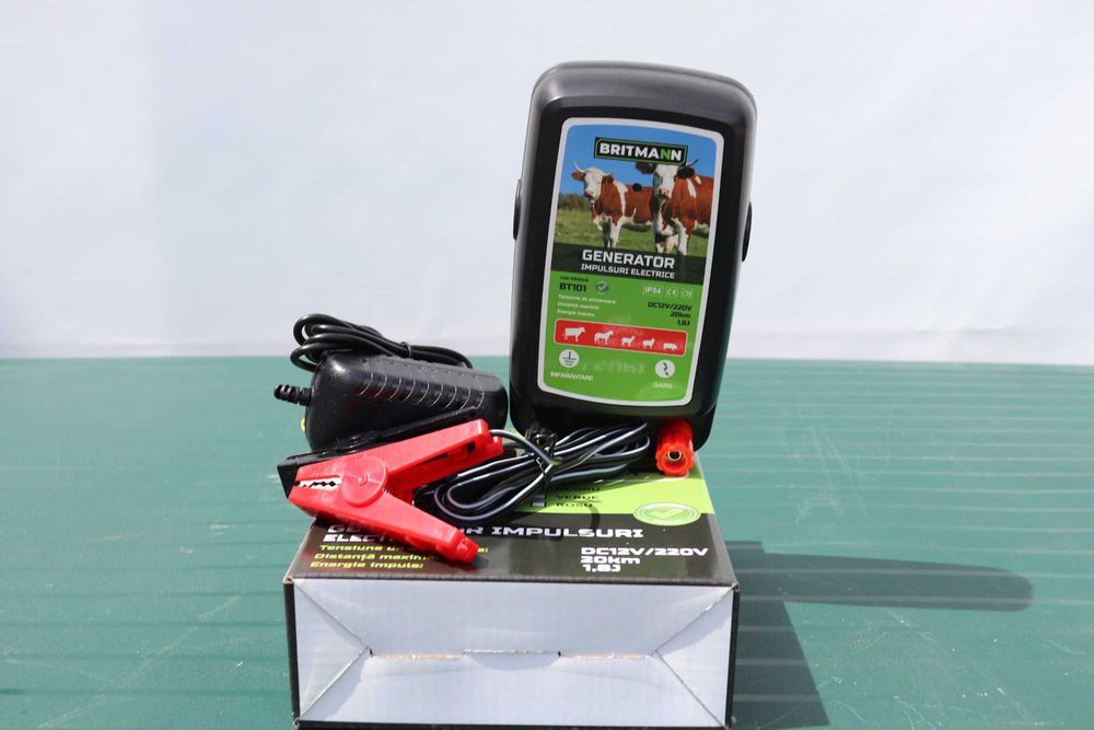 Gard electric animale generator izolatori rola fir 500 si 1000 metrii