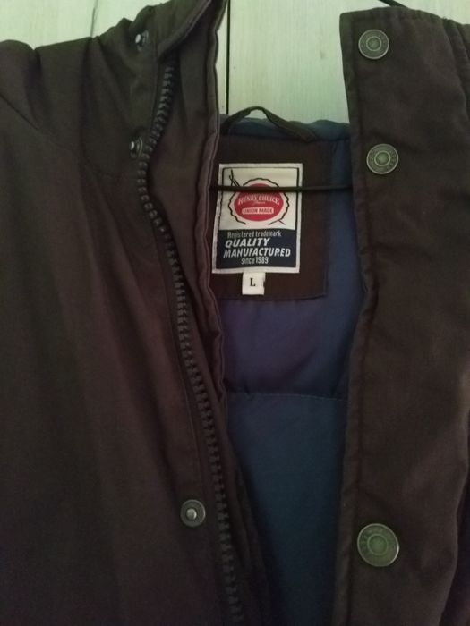 Мъжко зимно яке с качулка