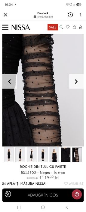 Rochie Nissa  mărime s m