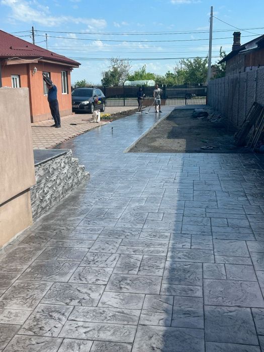 Beton amprentat Octavian