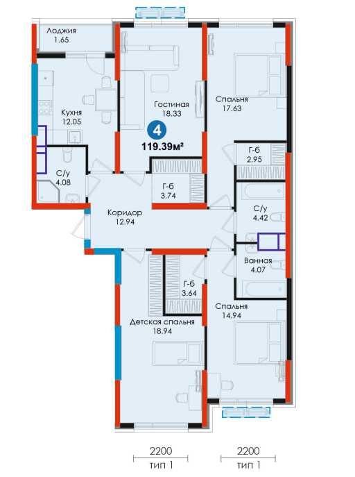 Жомий бозорга якин арзонга  4 хона новостройка уй сотилади (АА)