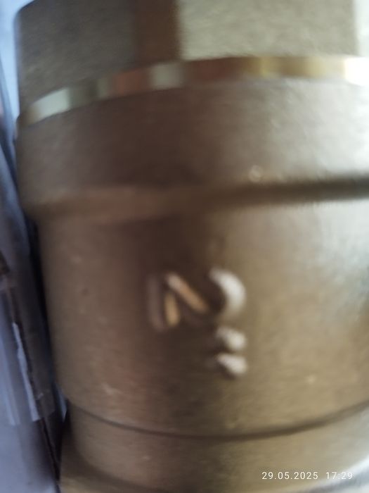 Кран шаровый новый