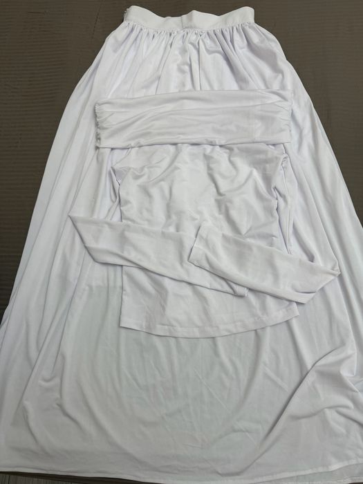 Юбка и лонгслив с открытыми плечами, новые абсолютно размер S,