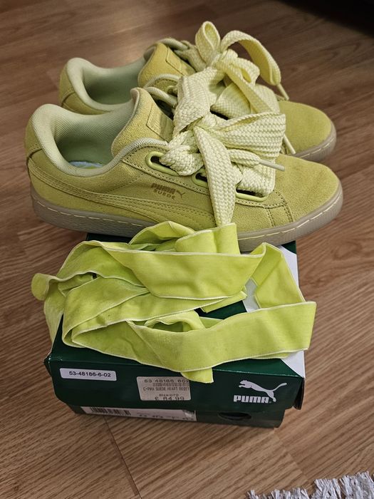 Puma suede heart marimea 37.5