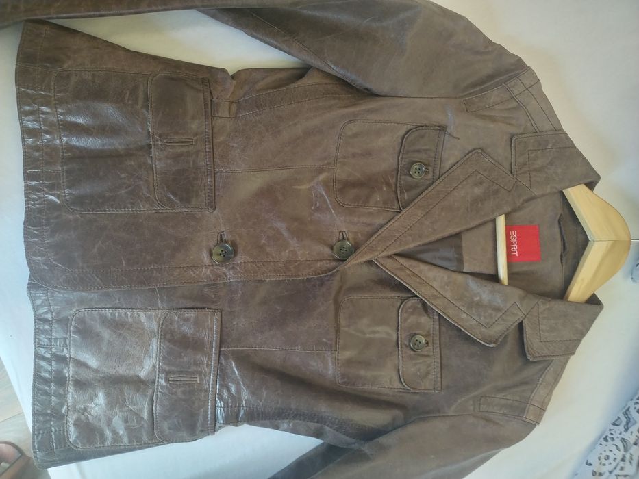 Geacă de piele Esprit , damă, 36